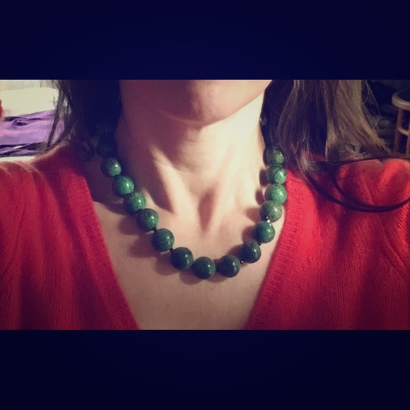 Green necklace