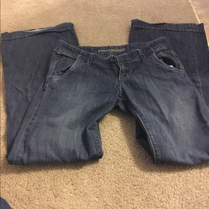 American eagle wide leg trouser pants