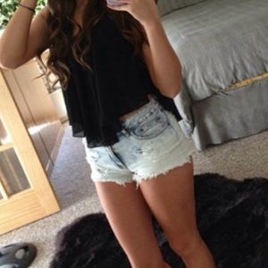 Windsor flowy crop top