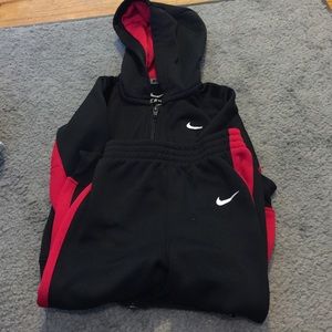 Boys Nike zip up outfit