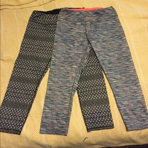 Reebok workout Capri's