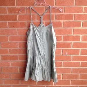 Zara Boho Dress, Sage Green, Large 100% Cotton