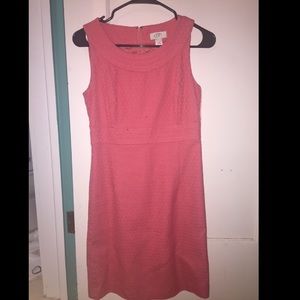 Spring or summer pink dress