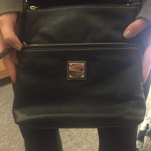 Dooney & Burke black cross body - Picture 3 of 3