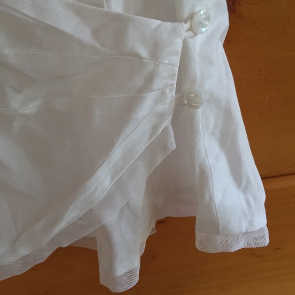 ⚠️Clearance⚠️ Delicate Tulle Trim Lined Vest 10 - Picture 3 of 4