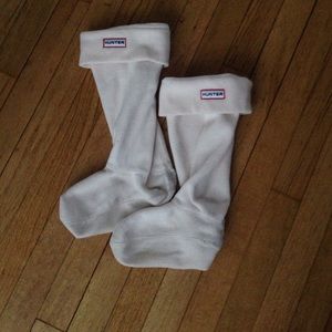 Hunter fleece welly socks