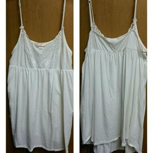 Victoria's Secret White Eyelet Nightgown XL