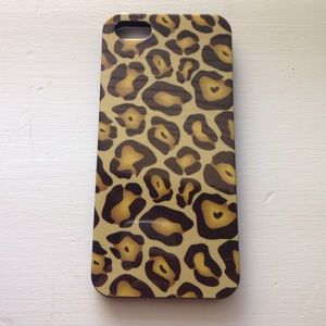 Leopard print iPhone 5/5s case