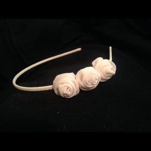 J. Crew Rose Bud headband