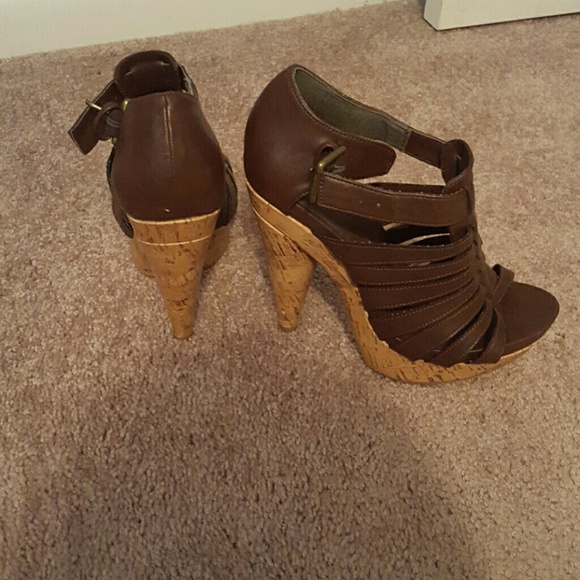 Brown heels