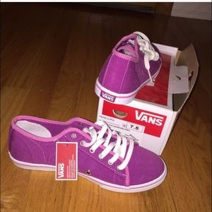 Magenta Vans