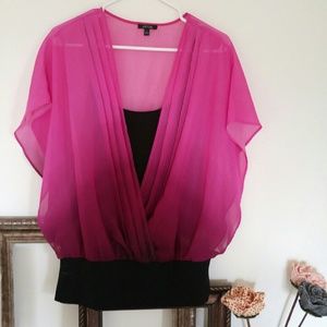 Pink Transparent Ombre shirt
