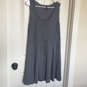 FLASH SALE!!! Navy and white strip summer dress