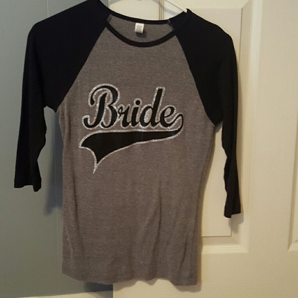 Bride baseball tee