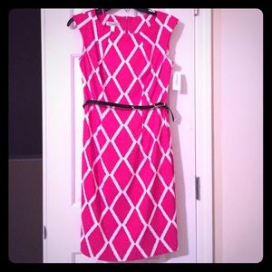 NWT Pink and white dress from Dressbarn