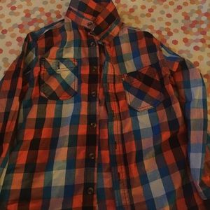 Boys plaid shirt