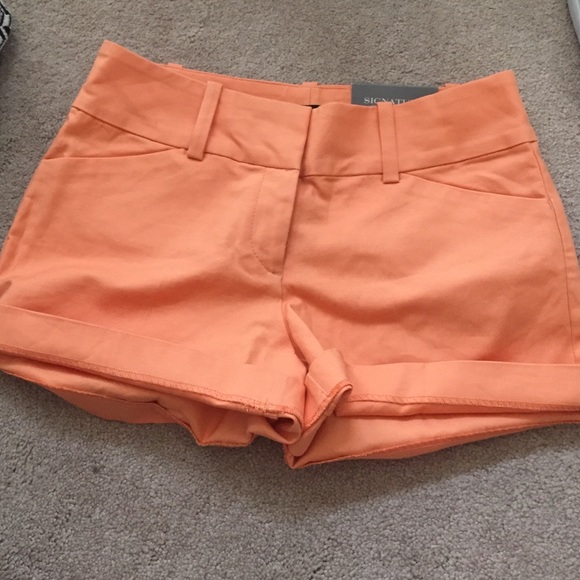 Sherbet orange Ann Taylor shorts