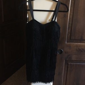 Vintage Inspired Fringe Flapper Dress