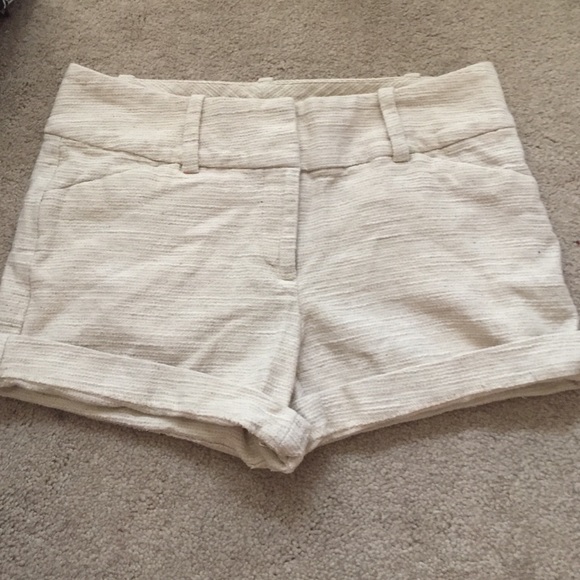 Beige Ann Taylor shorts