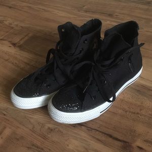 ON HOLD - 4/2✨High Top Converse w Sparkly Details✨