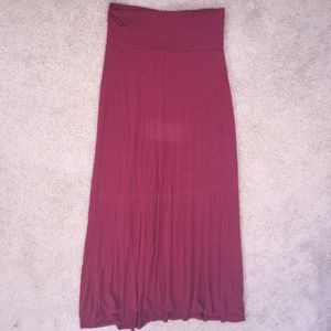 American Rag burnt orange/ rust color maxi skirt