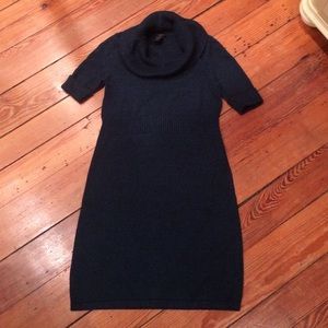 Ann Taylor Cowl Neck Sweater Dress Small