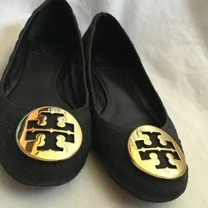Tory Burch Black flat shoes