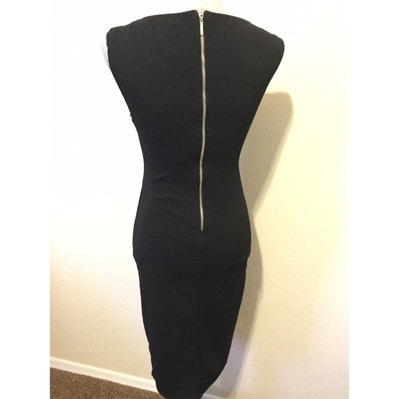 Black Midi Dress - Picture 2 of 4