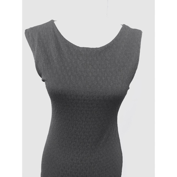 Black Midi Dress - Picture 3 of 4