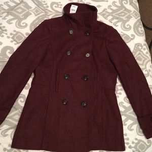 Juniors size large peacoat-fits like a medium new