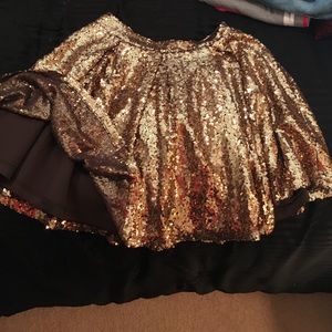 Sequin skirt