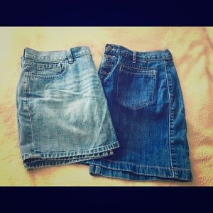 Old Navy Denim Skirts Mini size 12