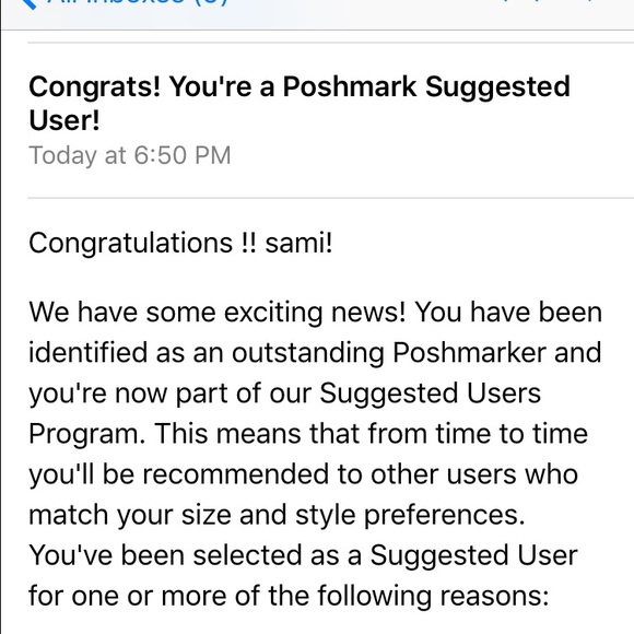 Meet Your Posher, Sami! Suggested User!! - Picture 3 of 4