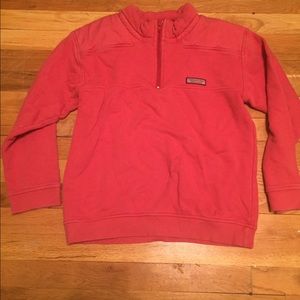CORAL VINEYARD VINES KIDS SHEP SHIRT