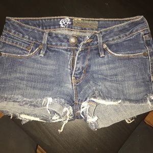 Dark Jean shorts