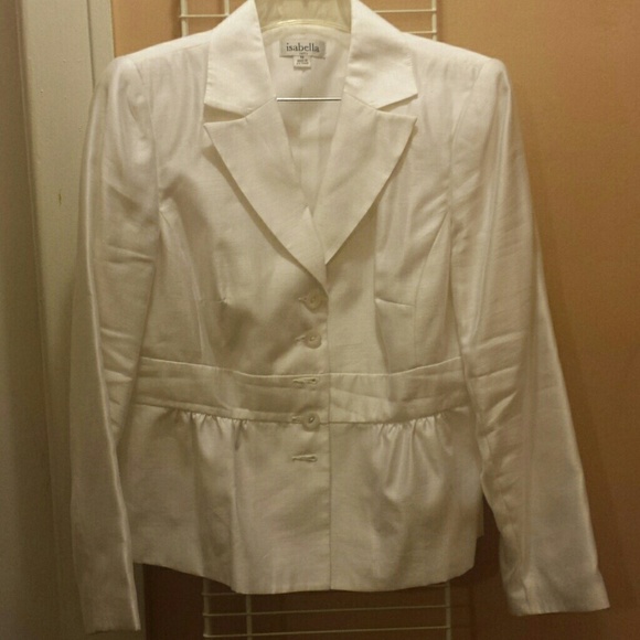 White skirt suit