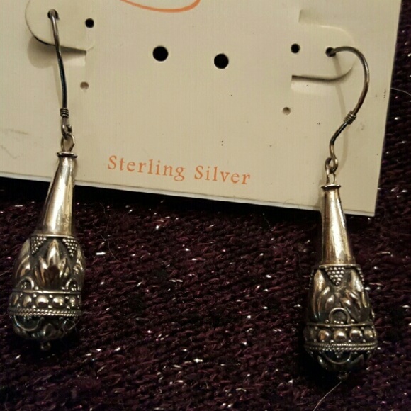 Sterling silver earrings