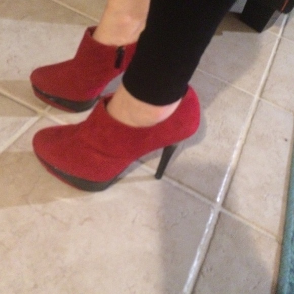 Sexy red high heels