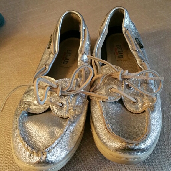 NWOT Eastland Womens Leather Boat Shoe - Picture 1 of 3
