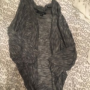 Long sleeve grey cardigan size L