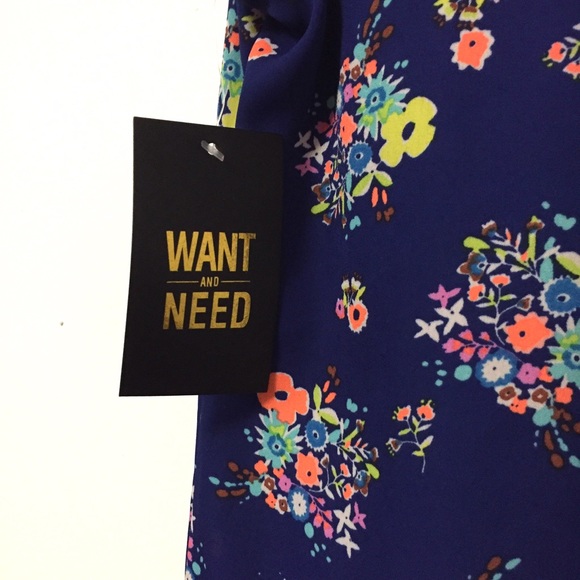 Want and Need Spring Floral Shift Dress - Picture 3 of 4