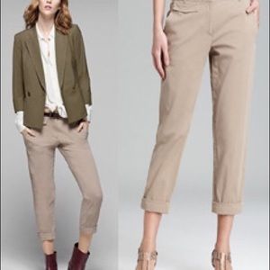 Theory Rumer Mauritius Pants in Beige