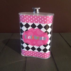 Brand new, super fun plastic flask!