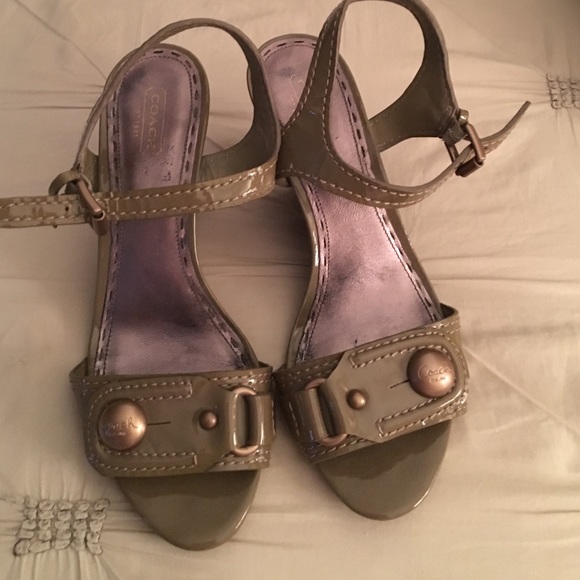 Coach wedges
