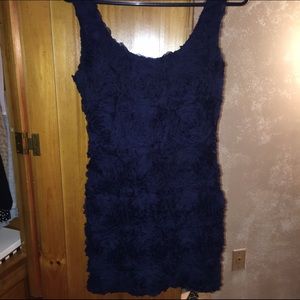 Forever 21 Blue Floral Dress