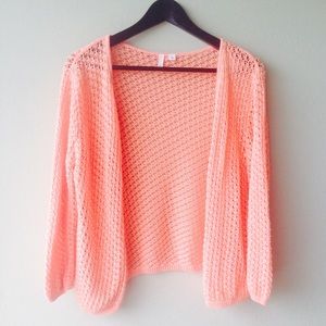 Frenchi Peach Crochet Top