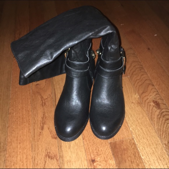 Black boots