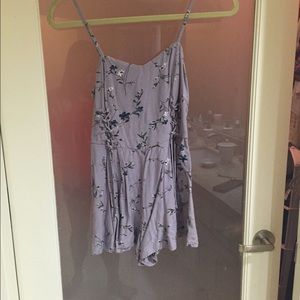 Urban outfitters Kimchi blue floral romper xs