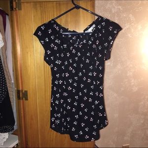 LC Black Blouse