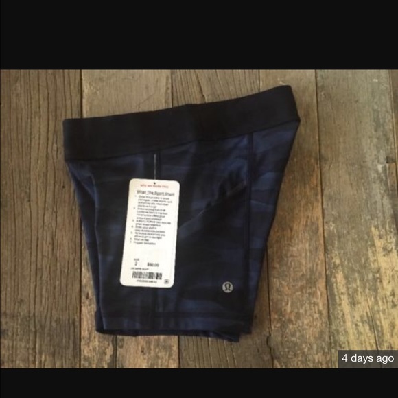 🚫SOLD🚫Lululemon what the sport short 8 new